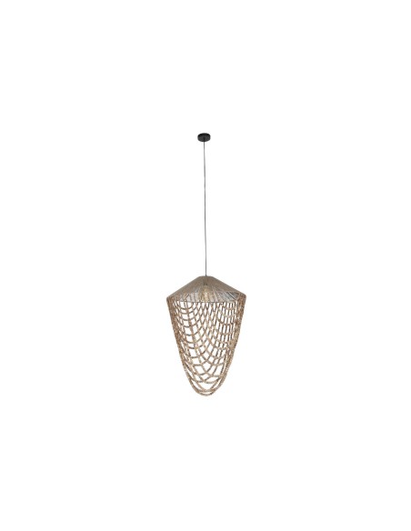 Suspension Home ESPRIT Marron Clair Jute Bois 67 x 67 x 100 cm