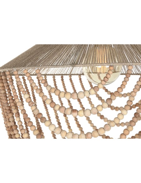 Suspension Home ESPRIT Marron Clair Jute Bois 67 x 67 x 100 cm