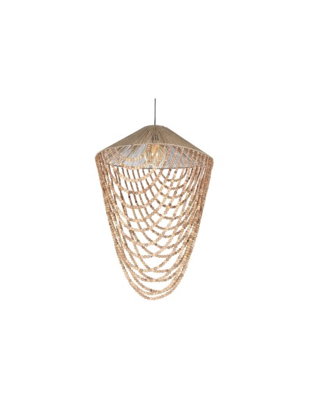 Suspension Home ESPRIT Marron Clair Jute Bois 67 x 67 x 100 cm