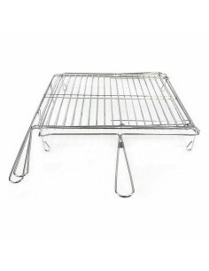 Grill Algon Chrome Plaque Tournante 40 x 45 x 10 cm (4 Unités) 2