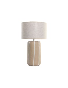 Lampe de bureau Home ESPRIT Blanc Marron 50 W 220 V