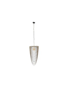 Suspension Home ESPRIT Doré Fer 46 x 46 x 98 cm