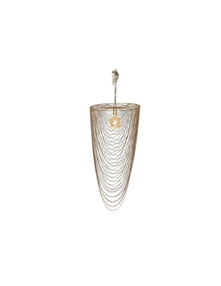 Suspension Home ESPRIT Doré Fer 46 x 46 x 98 cm