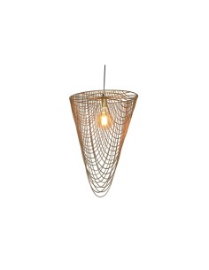 Suspension Home ESPRIT Doré Fer 46 x 46 x 69 cm 2