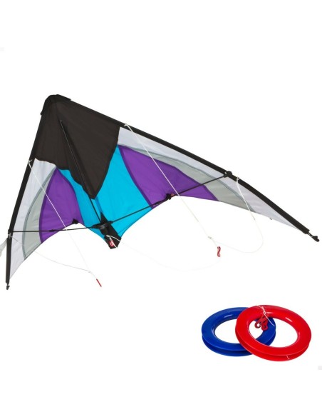 Cerf-volant Eolo Pop-up Magic Blanc Violet