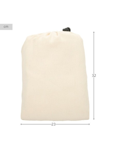 Hamac Suspendu Aktive Beige 220 x 150 cm (2 Unités)