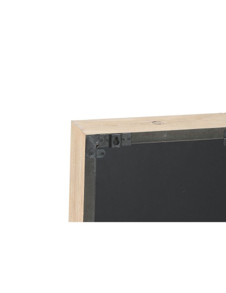 Horloge Murale Home ESPRIT Blanc Naturel Métal Bois de pin 60 x 8,5 x 73 cm
