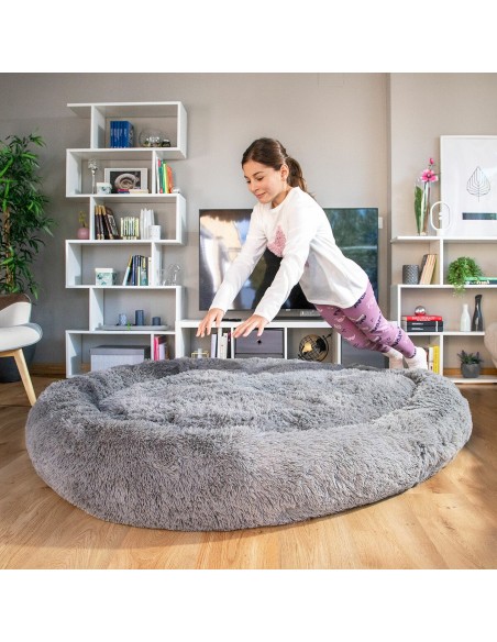 Lit de Chien pour Humains  Human Dog Bed XXL InnovaGoods Grey