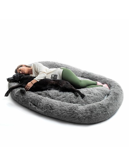 Lit de Chien pour Humains  Human Dog Bed XXL InnovaGoods Grey