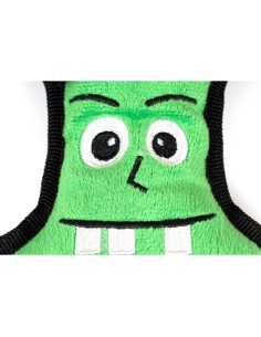 Jouet pour chien en peluche Gloria Frankestein Vert Polyester polypropylène Os 2
