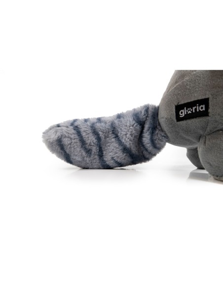 Jouet pour chien en peluche Gloria Shalom Gris Polyester polypropylène