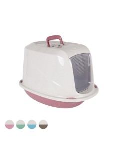 Bac à litière pour chats Georplast Plastique 57 x 39,5 x 38 cm (7 Unités) 2