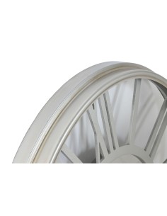 Horloge Murale Home ESPRIT Argenté Fer 102 x 9,5 x 102 cm 2