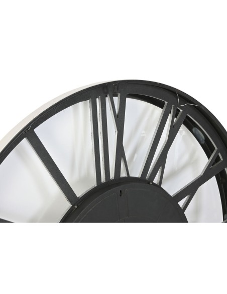 Horloge Murale Home ESPRIT Argenté Fer 102 x 9,5 x 102 cm