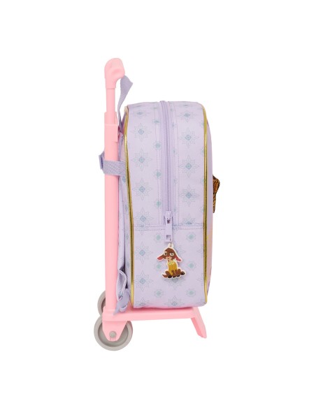 Cartable à roulettes Wish Lila 22 x 27 x 10 cm
