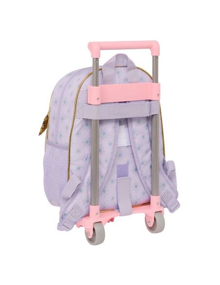 Cartable à roulettes Wish Lila 28 x 34 x 10 cm