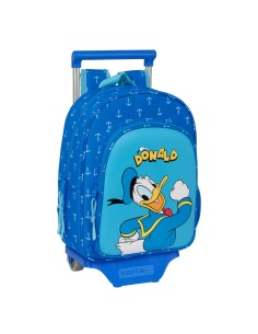Cartable à roulettes Donald Bleu 26 x 34 x 11 cm
