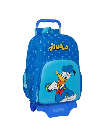 Cartable à roulettes Donald Bleu 33 x 42 x 14 cm