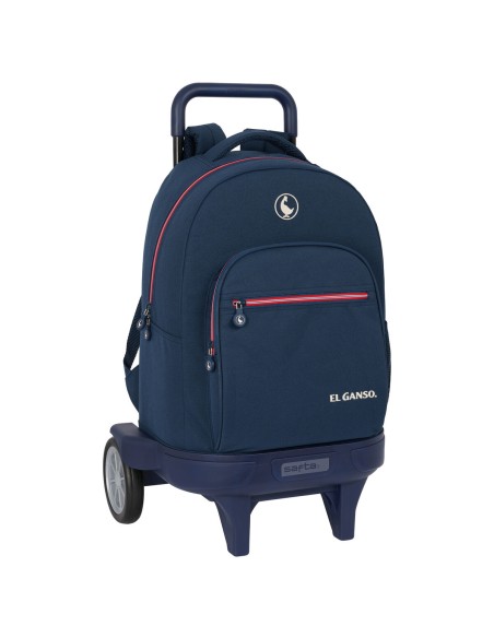 Cartable à roulettes El Ganso Classic Blue marine 33 X 45 X 22 cm