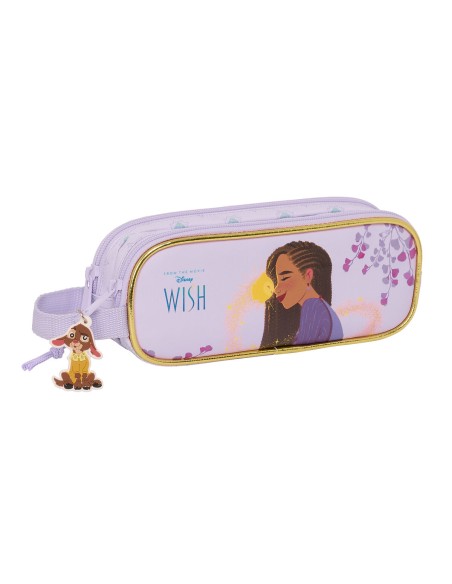 Trousse Fourre-Tout Double Wish Lila 21 x 8 x 6 cm