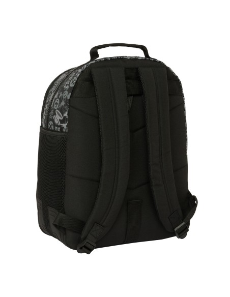 Cartable Paul Frank Join the fun Noir 32 x 42 x 15 cm