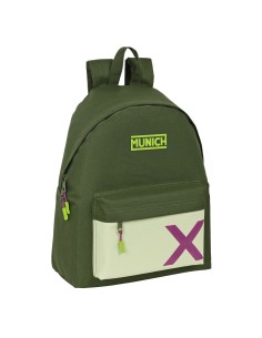 Cartable Munich Bright khaki Vert 33 x 42 x 15 cm