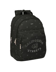 Cartable Safta California Noir 32 x 42 x 15 cm