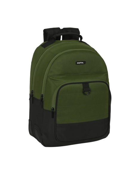 Cartable Safta Dark forest Noir Vert 32 x 42 x 15 cm