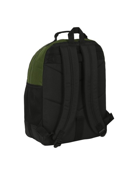 Cartable Safta Dark forest Noir Vert 32 x 42 x 15 cm