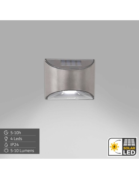 Spot solaire Aktive 10 x 8 x 5 cm (6 Unités)