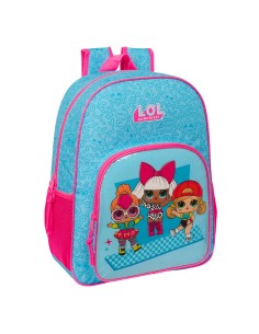 Cartable LOL Surprise! Divas Bleu 33 x 42 x 14 cm