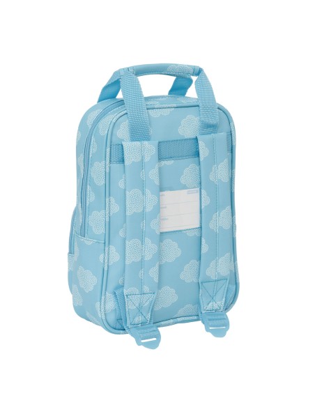 Sac à dos enfant Safta Nuages Bleu 20 x 28 x 8 cm