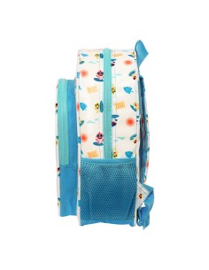 Cartable Baby Shark Surfing Bleu Blanc 26 x 34 x 11 cm 2