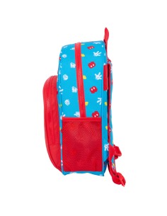 Cartable Mickey Mouse Clubhouse Fantastic Bleu Rouge 28 x 34 x 10 cm 2