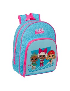 Cartable LOL Surprise! Divas Bleu 28 x 34 x 10 cm
