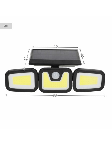 Spot solaire Aktive 28 x 9 x 12 cm (4 Unités)