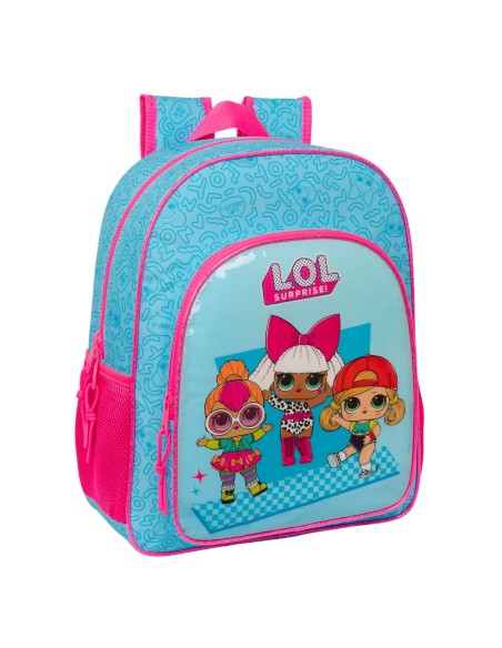 Cartable LOL Surprise! Divas Bleu 32 X 38 X 12 cm