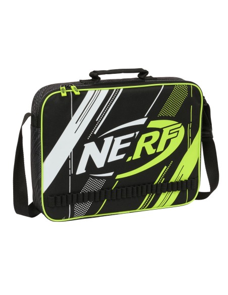Cartable d'école Nerf Get ready Noir 38 x 28 x 6 cm