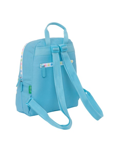 Sac à dos Benetton Spring Mini Celeste 25 x 30 x 13 cm