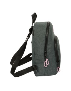 Sac à dos Kappa Silver pink Mini Gris 25 x 30 x 13 cm 2