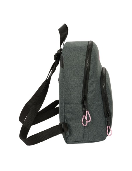 Sac à dos Kappa Silver pink Mini Gris 25 x 30 x 13 cm