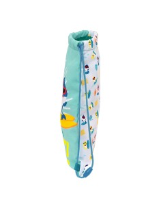 Sac à dos serré par des ficelles Baby Shark Surfing Bleu Blanc 26 x 34 x 1 cm 2