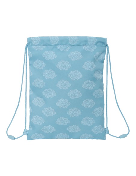 Sac à dos serré par des ficelles Safta Nube Bleu 26 x 34 x 1 cm