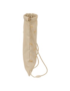 Sac à dos serré par des ficelles Safta Osito Beige 26 x 34 x 1 cm 2