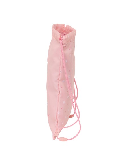 Sac à dos serré par des ficelles Safta Bunny Rose 26 x 34 x 1 cm