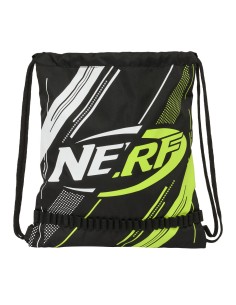Sac à dos serré par des ficelles Nerf Get ready Noir 35 x 40 x 1 cm