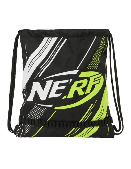 Sac à dos serré par des ficelles Nerf Get ready Noir 35 x 40 x 1 cm