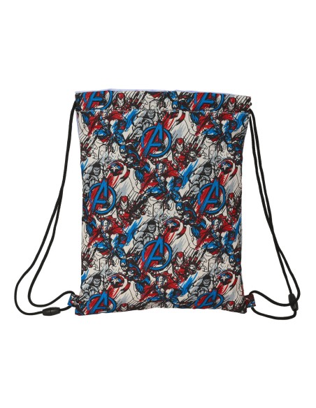 Sac à dos serré par des ficelles The Avengers Forever Multicouleur 26 x 34 x 1 cm