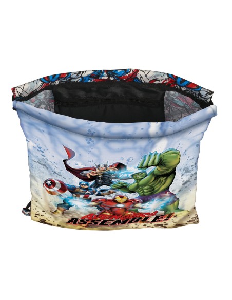Sac à dos serré par des ficelles The Avengers Forever Multicouleur 26 x 34 x 1 cm