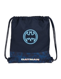 Sac à dos serré par des ficelles Batman Legendary Blue marine 35 x 40 x 1 cm